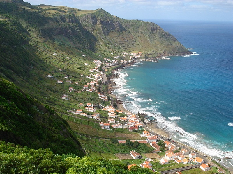 Santa María in the Azores